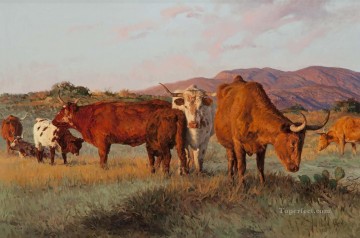 ビル・オーウェン・テキサス州西アメリカ族長 Oil Paintings